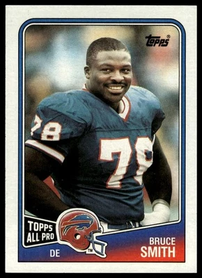 1988 Topps #227 Bruce Smith - Image 1 of 2