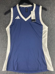 Adidas Clima Quick Set Damen Volleyball Trikot ärmellos blau Small JX6489 - Bild 1 von 3