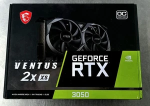 MSI NVIDIA GeForce RTX 3050 8GB Ventus 2x OC Graphics Card - Picture 1 of 6