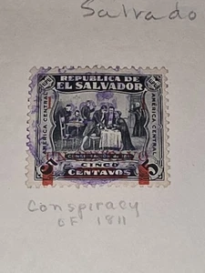 Salvador 5c Stamp Used - #F411 - Picture 1 of 1