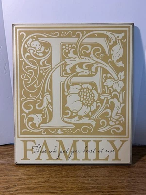 Arte de pared FAMILIA “Los que ponen tu corazón a facilidad” Danielson Designs EE. UU. Foto 1 de 4