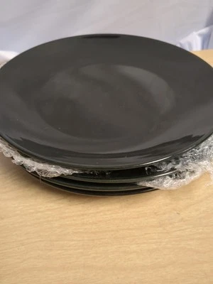 Royal Norfolk 4件套黑色10英寸餐盘 — 第 1/4 张图片