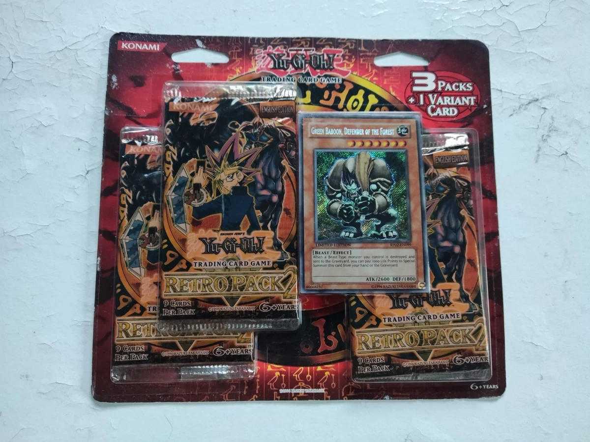 Yu-Gi-Oh! TCG Retro Pack 2 Sealed Collectible Card Game Packs for