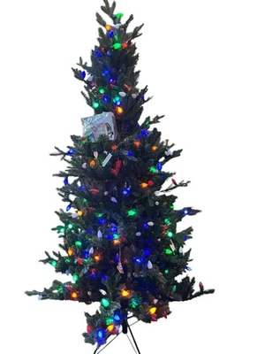 National Lampoon’s Christmas Vacation Overlit 7’ Tree 400 LED LIGHTS RARE NEW - Image 1 of 4
