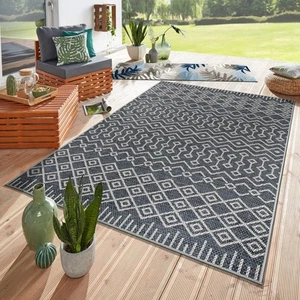 Rugshop Outdoor Rugs and Carpets Trellis Bohemian Indoor Outdoor Area Rugs 8x10 - Picture 1 of 10