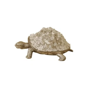 Rocky Turtle Decorative Accent Cast Brass Turtle Figurine, Maitland-Smith Decors - Picture 1 of 5