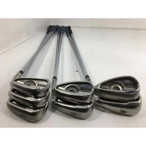 Ping G series 2016 Iron set 5-pw-sw 7 pcs NS Pro MODUS3 TOUR105 Stiff Flex Used - Picture 1 of 4