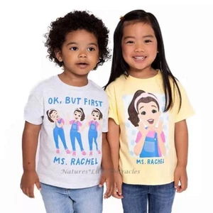 Ms. Rachel Girls T Shirt 2 Piece Set Size 18 Months 2T 3T 4T 5T Toddler 4 5 Tee - Picture 1 of 3