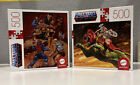 NEW SEALED Masters of the Universe 500 Piece Puzzle He Man Skeletor Set of 2
