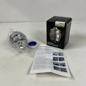 5 Pack , Universal Water Filtration Shower Filter Flouride & Chlorine Free - New - Picture 1 of 9