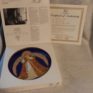 Das Engelskoncert Concert Of ANGELS Plate FLATE Hutschenreuther HALLET Box COA - Foto 1 di 5