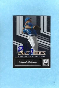 2007 Donruss Elite Derrick Robinson RC Rookie Auto On Card Signed Autographed - Picture 1 of 1