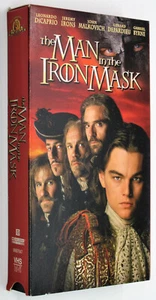 THE MAN IN THE IRON MASK VHS DiCaprio Irons Malkovich Depardieu Byrne Parillaud - Picture 1 of 3