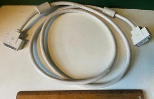 Vintage Sun Microsystems 530-1836-02 50 Pin SCSI Cable Male to Male - Picture 1 of 3