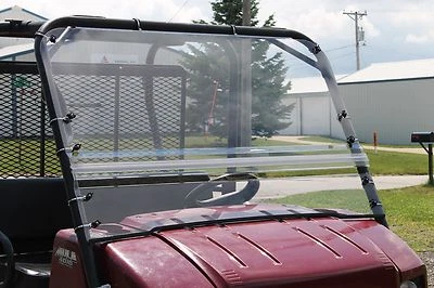 KAWASAKI MULE 4010/4000 (2009-2026) & 4010 Trans (2015-2026) FOLDING WINDSHIELD - Image 1 of 4