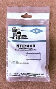 Nuevo de Lote Antiguo NTE Electronics NTE1409, IC Selector Electrónico de Canal (ECG1409) 1 Paquete - Imagen 1 de 1