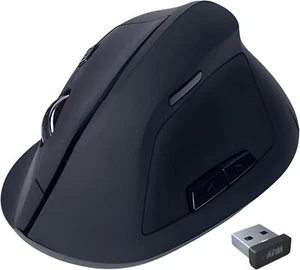 APM Ergonomische Kabellose Maus, 2,4 GHz, mit USB-Empfänger, einstellbare DPI 8 - Bild 1 von 1