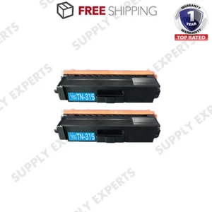 Toner ciano 2x TN315 per stampante Brother MFC-9560CDW MFC-9460CDN HL-4570CDW - Foto 1 di 1