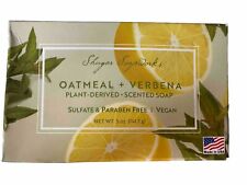 Oatmeal + Verbena Plant Derived Scented Soap Sulfate & Paragon Free Vegan 5 Oz
