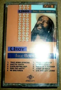 U Roy - True Born African / MC / OVP, Sealed / Ariwa RAS / Reggae Cassette Tape - Picture 1 of 1