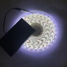 12v Battery Operated 5m Waterproof Led Strip Cool White Double Side Tape