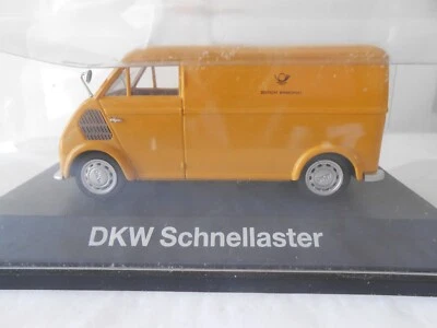 Schuco DKW  Deutsche Bundespost. Miniature auto 1/43. NEUF. 02393.  Poste - Photo 1/4