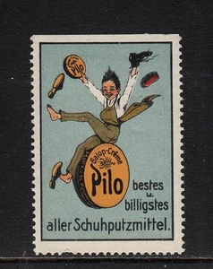 403617/ Reklamemarke - PILO Schuhcreme - Adolf Krebs - Mannheim - Picture 1 of 1