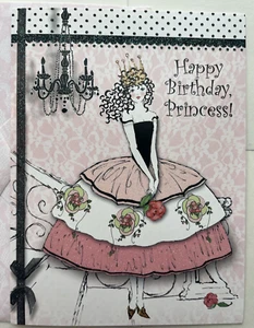 Leanin Tree Happy BIRTHDAY princess DAUGHTER who was born to sparkle and shine - Picture 1 of 6