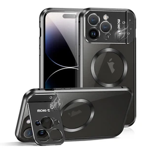 Aluminium Linsenschutz Magsafe Magnetic Bumper Hülle Für iPhone 15 14 13 Pro Max - Bild 1 von 13