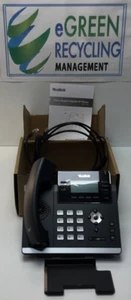 Téléphone de bureau Yealink T42s VOIP POE SIP-T42S testé avec livraison gratuite - Photo 1/4