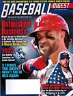 Couverture du magazine Baseball Digest juillet 2023 : Bryce Harper abel jmc3