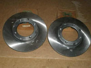 TOYOTA  FRONT ORIGINAL EQUIPMENT QUALITY DISC ROTORS, QTY (2) TERCEL 1AC  - Picture 1 of 1