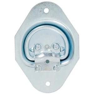 KEEPER 89523 3-1/2-inch Recessed Oval Plate Strap Tie-Down Anchor Point - Picture 1 of 3