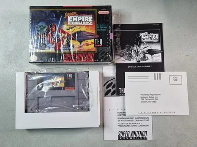 Super Star Wars: El Imperio Contraataca (SNES, 1993) CIB Completo  Foto 1 de 4