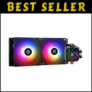 Aqua Elite 240 V3 - RGB Sync AIO Water Cooler for AMD/Intel - Quiet & Efficient - Picture 1 of 8