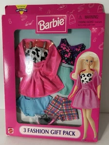 Vintage 1997 Barbie 68585 3 Fashion Gift Pack Pink Neu in Verpackung - Bild 1 von 9