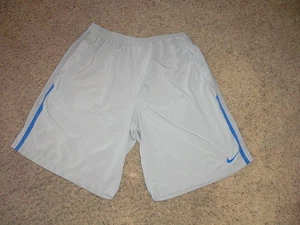 NIKE Dri Fit thin gray athletic SHORTS men's XL - Picture 1 of 3
