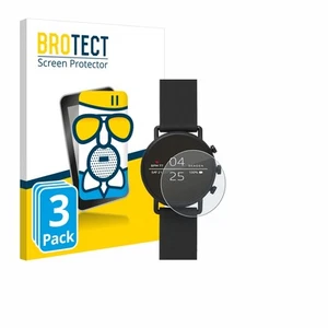 3x Matte Glass Screen Protector for Skagen Smartwatch Falster 2 Anti-Glare - Zdjęcie 1 z 7