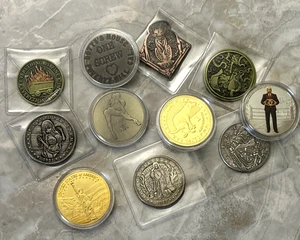 *Large lot* of Mixed Challenge Coins & Tokens Coin Collectibles - Picture 1 of 12