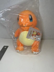 Original Authentic Pokémon Plush Stuffed 8" Charmander Sealed New with Tags - Picture 1 of 5