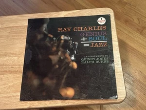 RAY CHARLES GENIUS + SOUL = JAZZ Impulse A-2 MONO GatefoldCover:Mint- Vinyl:VG+ - Picture 1 of 2