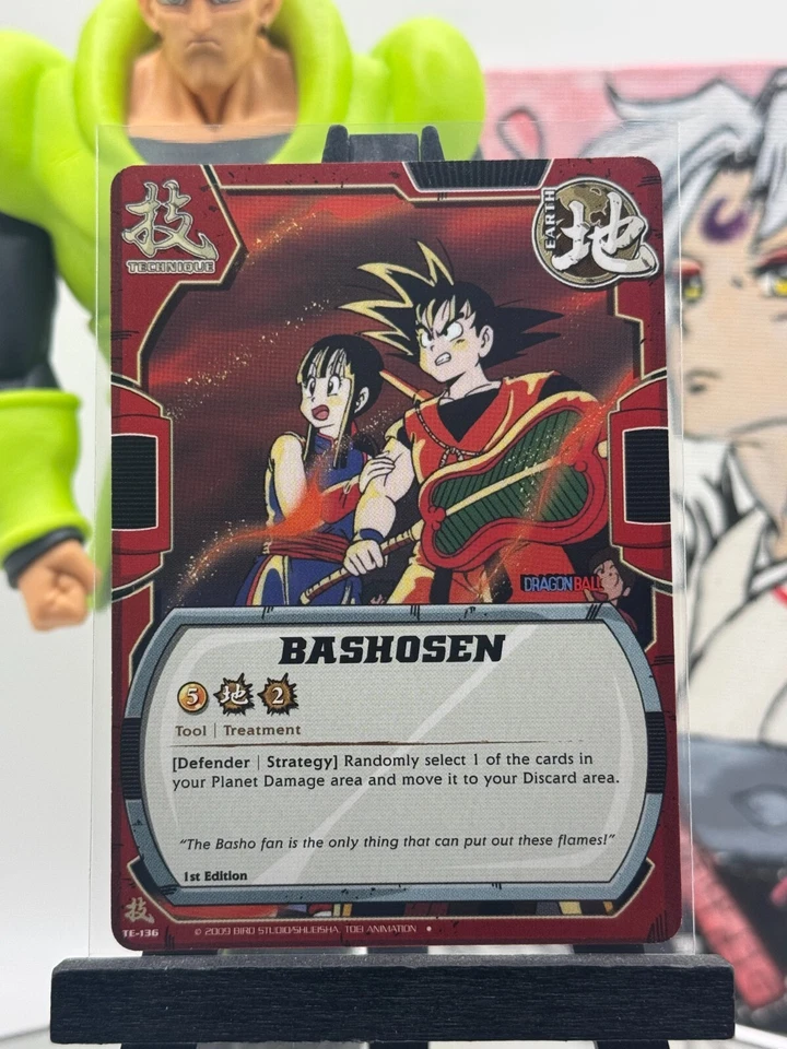 Bandai Dragon Ball Z CCG Bashosen TE-136 1st Edition Uncommon! - Image 1 of 1