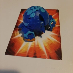 Bakugan Turtonium B500 Blue Aquos Battle Planet Figure With Random Card - Picture 1 of 3