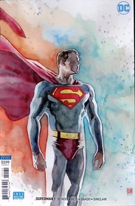 Superman #1 - Cubierta variante acuarela David Mack de alto grado - Imagen 1 de 2