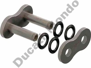 JT Catena Rivetto Anello 525 Z3 X anello collegamento cavo giunto moto nero RL - Foto 1 di 3