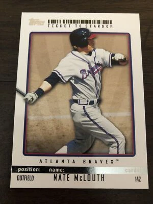 Nate McLouth 2009 Topps Ticket To Stardom Braves #142  *A656* - Image 1 of 2