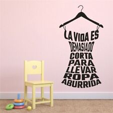 Spanish Clothes Rack Wall Sticker Waterproof Removable Clothes Rack Laundry