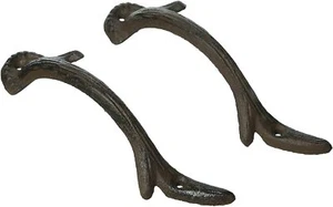Tree Branch Cast Iron Drawer Pulls 6 Inch (Set of 2) - Picture 1 of 1