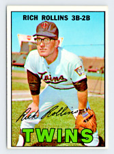 1967 Topps Card, #98 Rich Rollins, Minnesota Twins, see Video