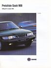 Saab 900 Preisliste Preise Coupe Limousine S Se 1994 25